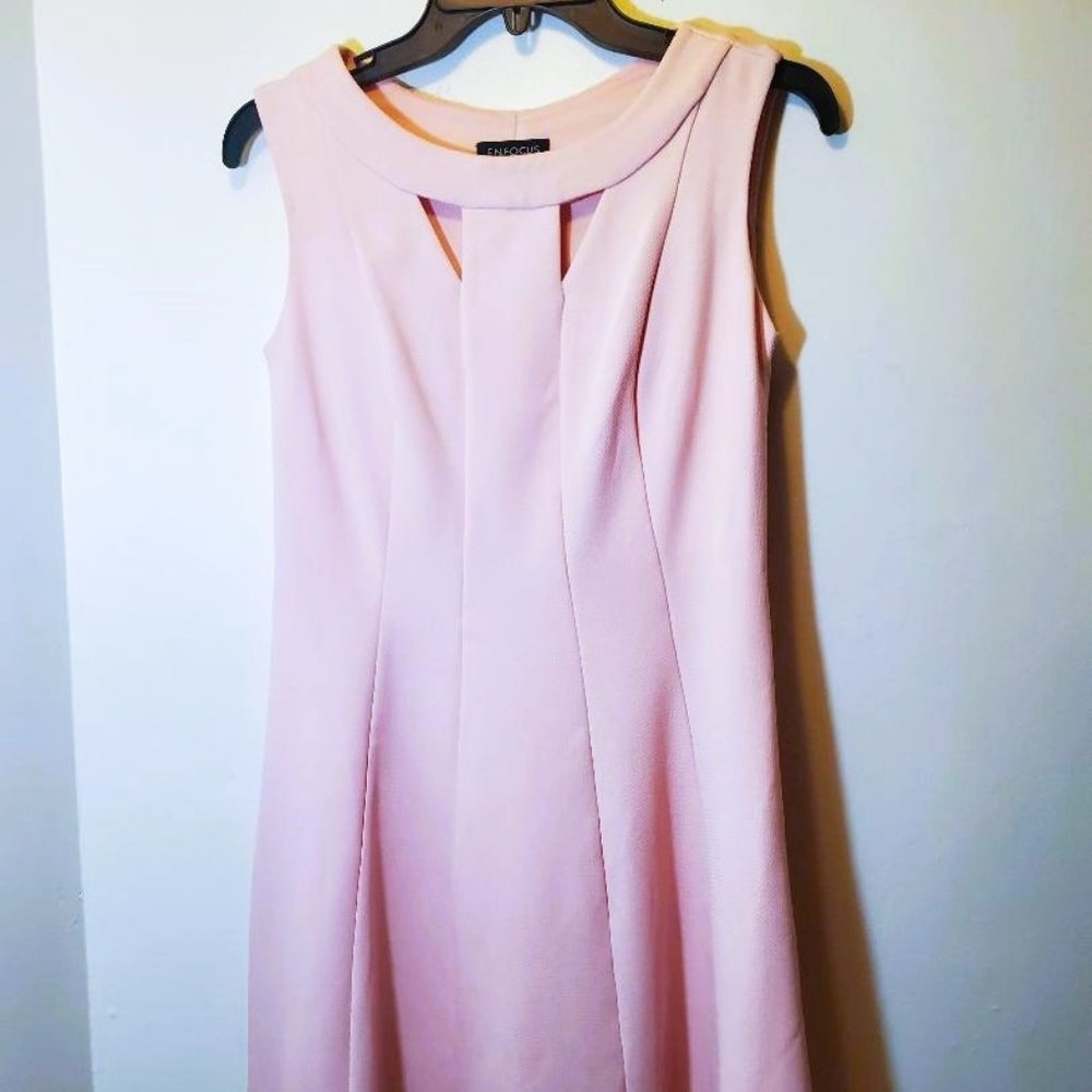 Enfocus Studio Pale Pink Dress Size 4